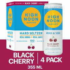 High Noon Black Cherry 4 Pack